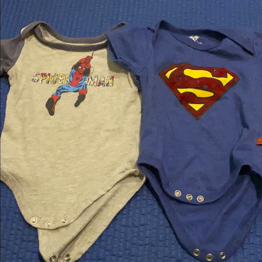 Superhero onesies